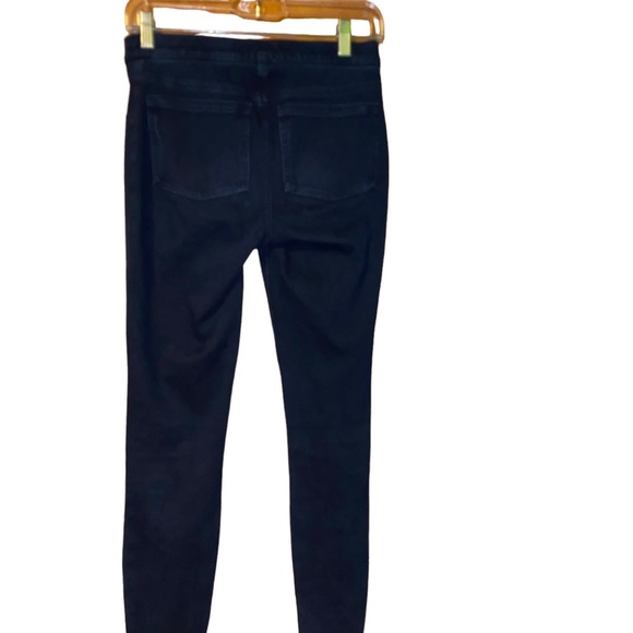 Spanx Jean-ish leggings in twilight rinse dark wash size small s 2/4 - Picture 6 of 8